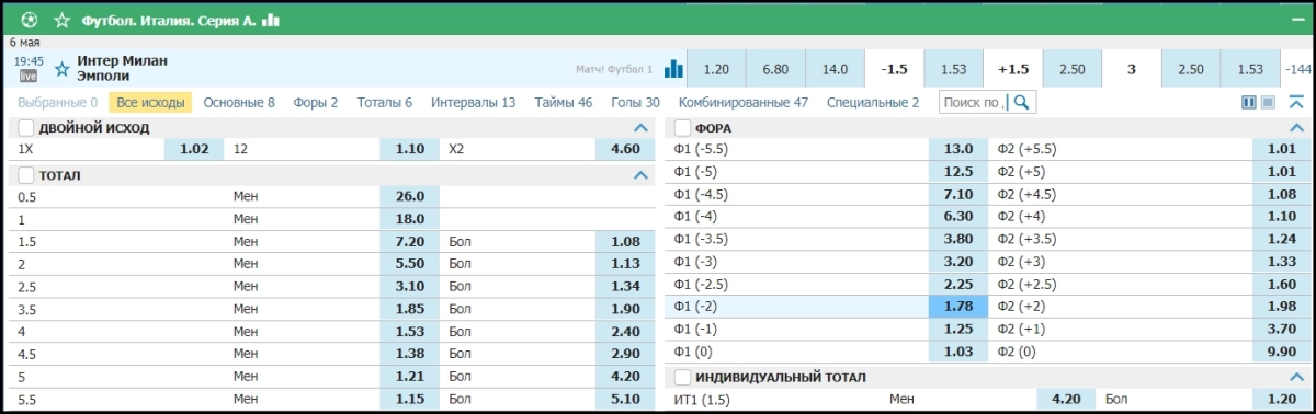 Маркет на Ф (-2)